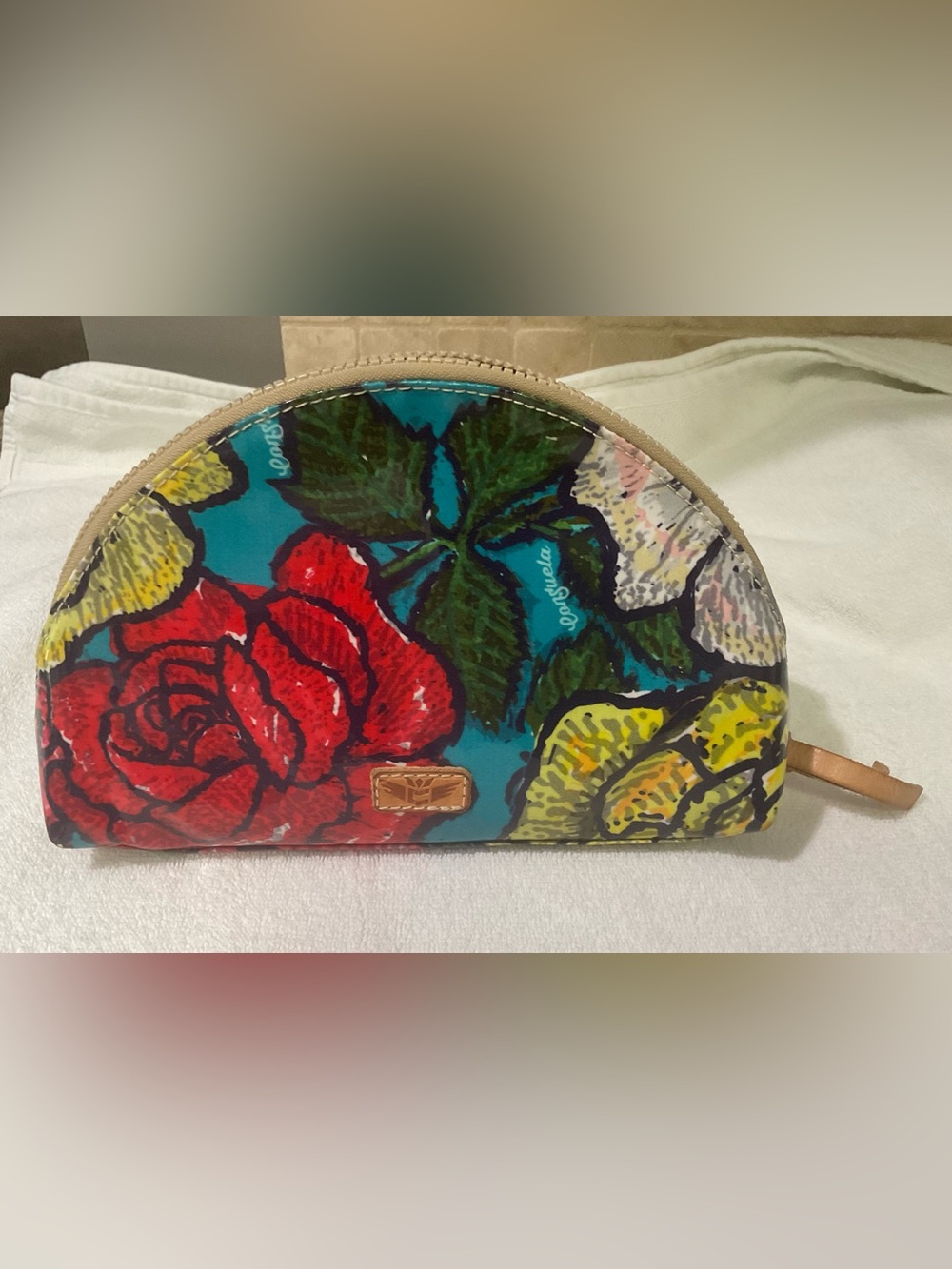 Consuela Rosie Legacy Large Domed Cosmetic Bag Retired